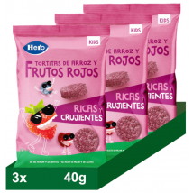 Crêpes aux fruits rouges Hero Kids Snack +36m 3x40 gr