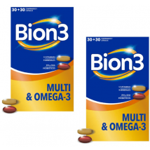 Bion3 Multi & Omega-3 30 Comprimidos + 30 Cápsulas 2 uds