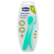 Chicco pelle silicone 6 m bleu 2 pcs