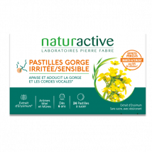 Naturactive VoxylTabs pastilles gorge irritée senssible 24 pastilles sans sucre