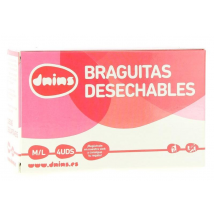 Dnins Braguitas Desechables Talla M/L 4 unidades