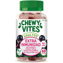 Chewy Vites Adulto Exrtra Inmunidad +4Años 60 Gominolas