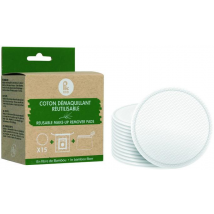 Plic Discos Desmaquillantes Reutilizables de Algodón Biologico 15 uds
