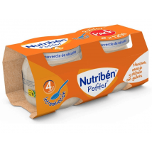 Potito Nutribén Apple, Orange, Banana and Cookie 2Uds x 120Gr