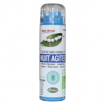 Kosmeo Complexe Fleurs de Bach 0% Alcool Nuit Agitée Bio 120 granules