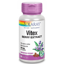Solaray Vitex (Chasteberry) 60 Vegetable Capsules