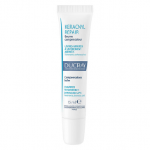 Ducray Keracnyl Repair Baume Lèvres 15 ml - Apaisant et Réparateur, Hydratant - Effet Naturel
