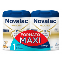 Lait infantile Novalac Procare, format maxi 2 x 800 g