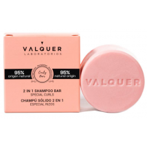 Valquer Shampoo e Balsamo Solido 2 in 1 Speciale Ricci 70 gr