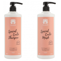 Valquer Pack Boucles Shampoing 1000 ml + Masque 1000 ml