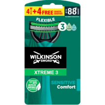 Wilkinson Sword Xtreme 3 Sensitive Maquinillas Desechables Aloe 4+4 GRATIS