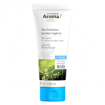 Le Comptoir Aroma Gel Fraîcheur Jambes Légères 100ml Bio - Rafraîchissant, Défatiguant et Tonifiant -