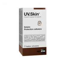 NHCO UV.Skin solaire protection cellulaire/Autobronzant 56 gélules