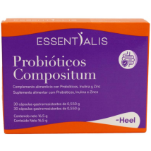 Essentialis Probióticos Compositum 30 Cápsulas Gastrorresistentes