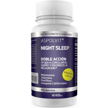Aspolvit Night Sleep 60 Cápsulas