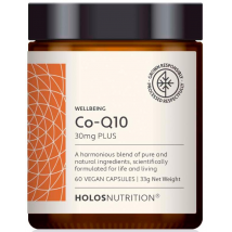 Holos Nutrition Co-Q10 Plus 60 Cápsulas Veganas