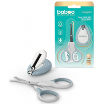 Baboo Set de Manicura Tijeras y Cortauñas Blue Haze +0m