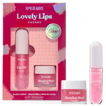 Flor de Mayo Lovely Lips Glow Cherry Lip Care Set