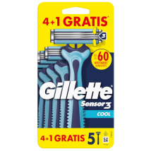 Gillette Disposable Sensor3 Cool 4+1 units