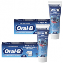 Pasta de dentes Oral-B Pro Junior para crianças dos 6 aos 12 anos, 2 unidades de 75 ml