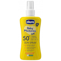 Chicco Baby Moments Spray Solar Leite Solar FPS50+ +0m 150 ml
