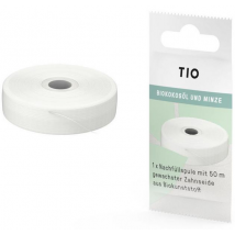 TIO Recarga Hilo Dental Vegano con Aceite de Coco 50 m