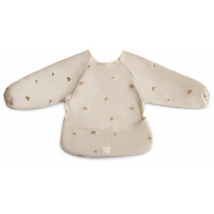 Mushie Babero con Mangas Solid Rainbows