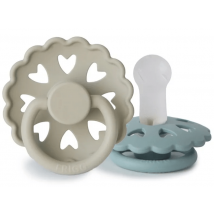 Frigg Fairytale Ciuccio Blocco Silicone Lukoie/Clumsy +6m 2 unità