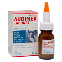 Audimer Tapones Limpiador Oídos Gotas 12 ml