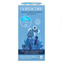 Natracare Tampons Super avec Applicateur 16 unités Bio