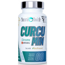 Natural Health Curcumin Cursol + Bioperine Antiinflamatorio 60 Cápsulas