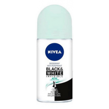 Nivea Desodorante Roll On Black & White Invisible Active 50ml