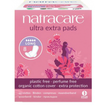 Natracare Compresas Alas Extra Larga 10 unidades