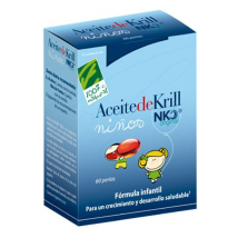 100% Natural Aceite de Krill NKO Original Niños 60 Perlas