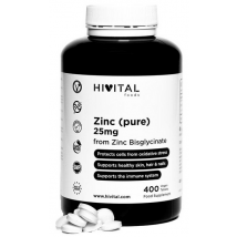 Hivital Zinc 25 mg 400 Tablets