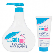 Banho de Espuma Sebamed 1000 ml + Creme Balsâmico 300 ml