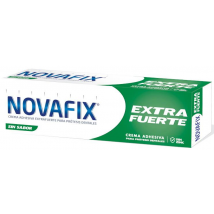 Novafix Extrafuerte Crema Adhesiva Prótesis Dentales Sin sabor 45 gr