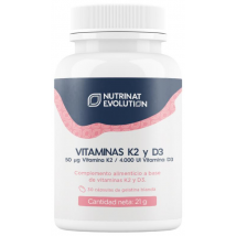 Nutrinat Evolution Vitamina K2 Y D3 30 Cápsulas
