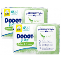Dodot Pure Soothe & Protect Wipes 6x46 units