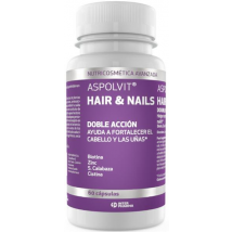 Aspolvit Hair & Nails 60 Cápsulas