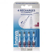 Inava Brossettes 3 Recharges Trio Compact/Flex ISO5 1,8 mm Violet - Manuel -