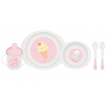 Saro Talheres Pocket Rosa 5 peças