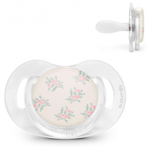 Suavinex Poetry Sucette Physiologique Silicone SX Pro Rose 6-18 mois