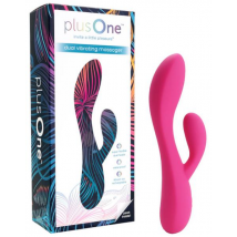 PlusOne Dual Vibrating Massager Pink