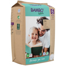 Bambo Nature Pañales T6 (+16 Kg) 20 uds