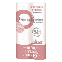 Dermoplasmine - Stick lèvres Lot de 2 x 4g Bio - Hydratant et Nourrissant -
