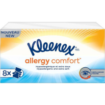 Kleenex Pañuelos Allergy Comfort 8 Paquetes