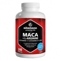 Vitamaze Maca + L-Arginine 240 capsules