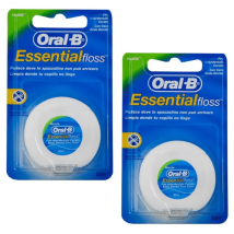 Fio dentário Oral-B Silk Essential com cera de menta 2x50 m
