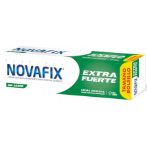 Novafix Extrafuerte Crema Adhesiva Prótesis Dentales Sin sabor 20 gr